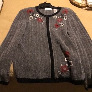 Embroidered sweater
